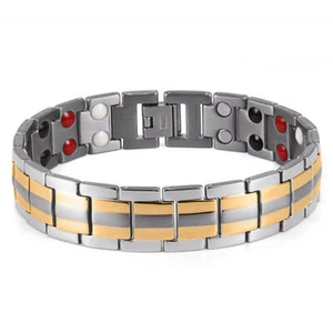 Magnetic Bracelet for mens 4 Elements Arthritis Pain Relief Balance Energy women - Picture 1 of 12