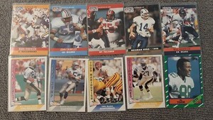 1982-1993 Football Cards Rookie Cards Mike maulers USFL premier edition