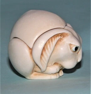 Harmony Kingdom Roly Poly Box TJRPRA "Fergie" Rabbit 2000, Adam Binder, retired - Bild 1 von 6