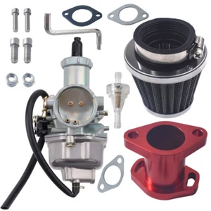 VM26 30mm PZ30 Carburetor Intake PipeAir Filter For Predator 301 420cc gx390 340 - Picture 1 of 4
