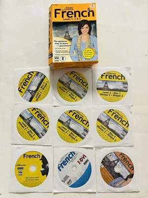 Topics Entertainment Instant Immersion French Levels 1, 2 & 3 for Pc/Mac 9 Discs - Image 1 of 4