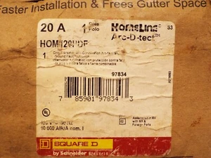Homeline 20 Amp einpolig Plug-On Neutral Doppelfunktion (CAFCI und GFCI) Circ - Bild 1 von 5
