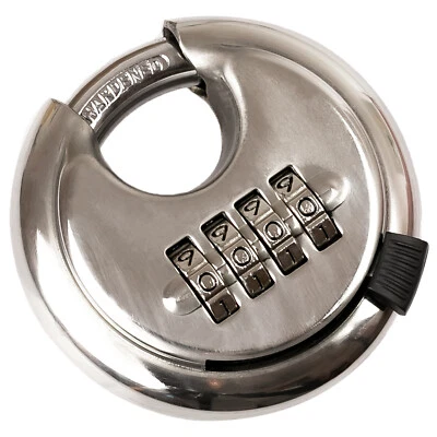 Lucchetto HMF rotondo 4 lucchetto a combinazione lucchetto a mandrino lucchetto esterno