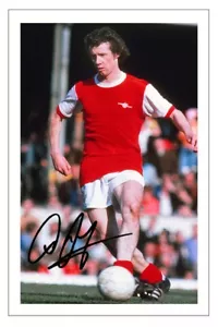 LIAM BRADY Signed Autograph PHOTO Fan Gift Signature Print ARSENAL Soccer - Picture 1 of 1