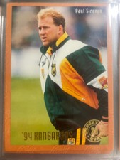 Dynamic 1994 Paul Sironen Kangaroos 23/55 NRL Trading Card RARE 94 tourists  