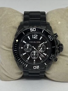 Michael Kors MK8211 Men's Black Stainless Steel Analog Dial Quartz Watch RQ45 - Picture 1 of 12