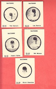 1954  ORIOLES   ZIPCARDS  JIMMIE DYKES   NM