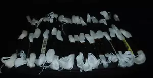 LOT OF 16 SKEINS OF NOS DMC COTTON EMBROIDERY FLOSS WHITE 6 STRAND - Picture 1 of 1