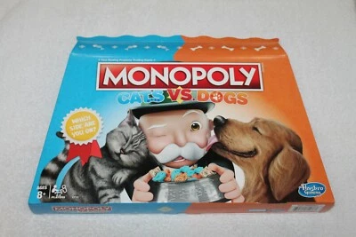 2018 Hasbro Monopoly Cats Vs. Dogs Board Game MIB Brand New - Image 1 of 2