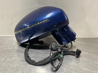 Espejo retrovisor eléctrico azul Audi TT Base 2012 OEM lado del pasajero derecho *arañazos* Foto 1 de 4