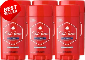 Old Spice Classic Deodorant, Original Scent, 3.25oz, Pack of 6, Long-Lasting - Picture 1 of 12