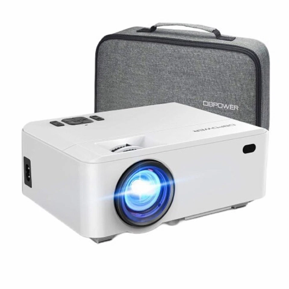 DB Power RD820 Video Projector & Case 5500L Full HD Compact Projector Bundle - Image 1 of 1