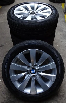 4x Original BMW Winterräder 225/50 R17 94H - für 3er F30 F31 4er F32 F33 F36 115 - Bild 1 von 4