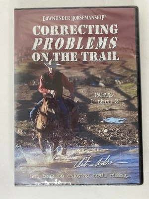 Correcting Problems on the Trail Parts 1-3 DVD Horse Training Anderson New - Image 1 of 3