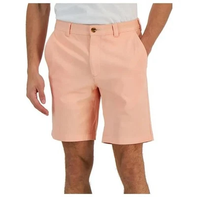 Pantalones Cortos Club Room Para Hombre Calce Regular 9" Peach Cloud 44 NUEVOS $55 100050909MN Foto 1 de 2