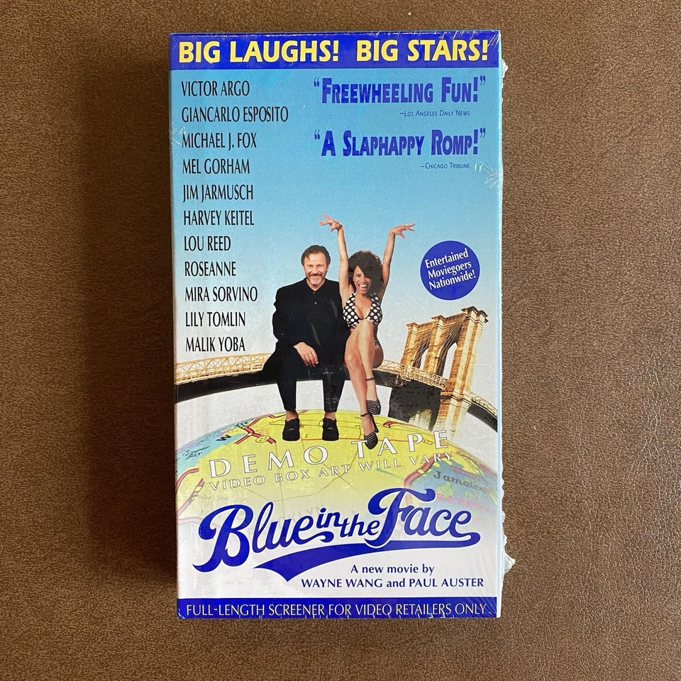Blue In The Face VHS 1996 Screener Promo Tape Brand New Sealed - Image 1 of 4