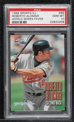 1998 Fleer Sports Illustrated World Series Fever Roberto Alomar PSA 10 GEM MT - Image 1 of 2