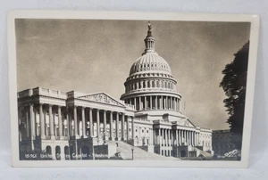 1940's Vintage Postcard CAPITOL BUILDING  Washington DC  Photo by Sawyer - Bild 1 von 2