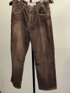 Mens Mossimo Denim Supply Co. Pants Logan Corduroy 32x30 Relaxed Straight Brown - Picture 1 of 12
