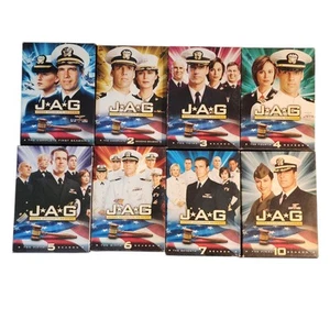 JAG Judge Advocate General LOT OF 7 Seasons DVD s 1 - 7 Plus Final Season 10! - Picture 1 of 2