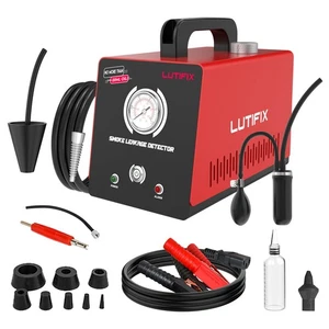 🔥Automotive Smoke Machine EVAP Vacuum Car Pipe System Leak Detection Tester 12V - Picture 1 of 13