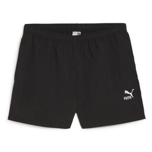 PUMA Classics ALine Shorts Womens Black Casual Athletic Bottoms 62424201 - Picture 1 of 2