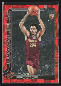 Tyrese Proctor 2025-26 Topps Tip-Off Orange RC /25 #250 Cleveland Cavaliers - Bild 1 von 3