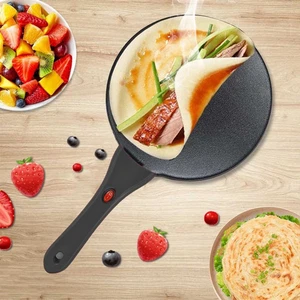 Pancake Elettrico Antiaderente Crepe Pan Strumento di Cottura Kuali Lempeng Elektrik - Foto 1 di 7
