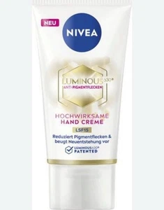 NIVEA Luminous Anti-Dark Spot Hand Cream 50ml (Pack of 2) – Even Tone Care - Picture 1 of 4