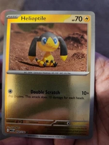 Pokémon TCG - Helioptile 052/132 (RH Reverse Holo) - Mega Evolution Base - Picture 1 of 1