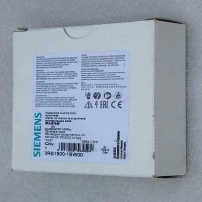 1pc new SIEMENS 3RS1800-1BW00 24-240VAC/DC relay Fast Delivery #YP1 - Image 1 of 3