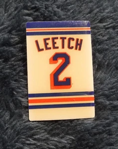BRIAN LEETCH NEW YORK RANGERS #2 RETIREMENT NIGHT BANNER PIN - VINTAGE RARE FIND - Picture 1 of 3