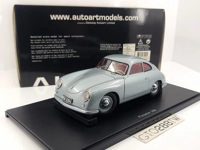 AUTOart 1:18 scale Porsche 356 Coupe Ferdinand 1950 (Fish Silver Grey) 77947 - Image 1 of 4