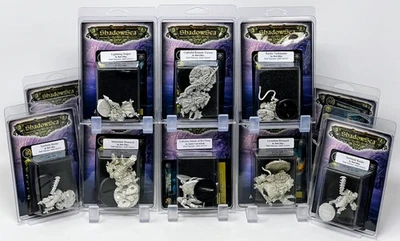 Antimatter Games ShadowSea - Dark Mariners Lot - 10 Resin & Metal Miniatures NEW - Image 1 of 4