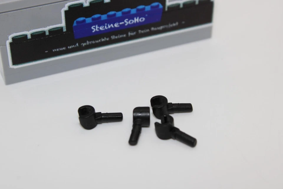 Lego (c) 4x Hände / Hand - schwarz - 983 - hands - Figuren Zubehör - Minifigur - Bild 1 von 1