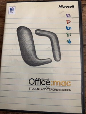 MICROSOFT OFFICE MAC 2004 HOME & STUDENT AND TEACHER EDITION WITH KEYS - Image 1 of 4