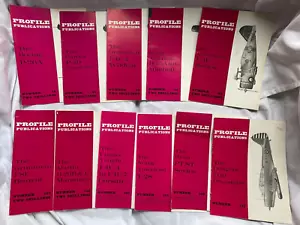 Profile Publications Lot of 11 American Aircraft Magazines - Picture 1 of 1