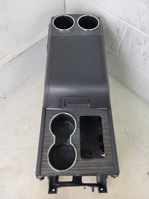 07-14 LINCOLN NAVIGATOR OEM BLACK FRONT CENTER CONSOLE LID ASSEMBLY CUP HOLDER - Image 1 of 4