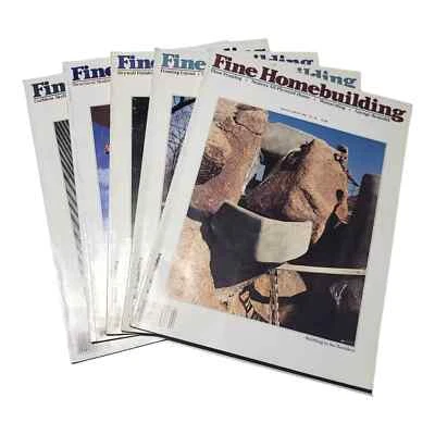 Fine Homebuilding Magazine 1984 Drywall Flooring Remodel Framing Wainscoting - Image 1 of 4
