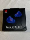 Beats By Dr. Dre Studio Blue  Wireless Bluetooth Earbuds W/ Usb-c Charging Case