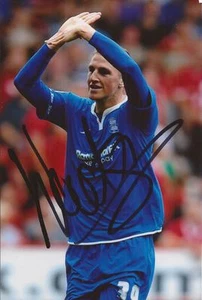 BIRMINGHAM: CHRIS WOOD SIGNED 6x4 ACTION PHOTO+COA - Picture 1 of 1