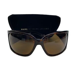 Marc By Marc Jacobs Women's Polarized Brown Tortoise Sunglasses MMJ 008/P/S EUC
