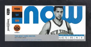 JEREMY LIN FIRST CAREER START - 2012 NEW YORK KNICKS vs JAZZ NBA FULL TICKET 2/6 - Picture 1 of 1