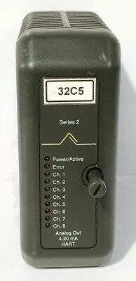 EMERSON KJ3221X1-BA1, AO, 4-20mA, AOUT HART SERIES 2,8 PT ANALOG OUTPUT MODULE - Image 1 of 4