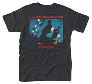 Officially licensed Jesus and Mary Chain Darklands Mens Black T Shirt - Picture 1 of 1