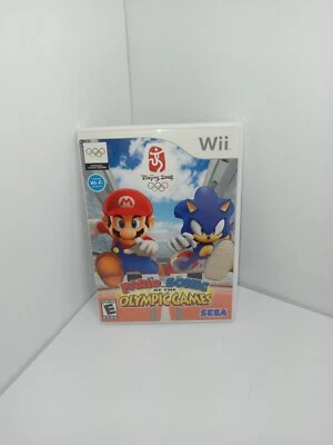Mario & Sonic at the Olympic Games Nintendo Wii Beijing 2008 Tested Works  - Image 1 of 3