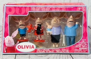 Olivia’s Family Figurine Set Spin Master 2010 - Includes 4 Figures & Accessories - Picture 1 of 8