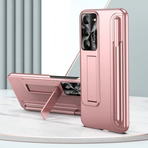 For Samsung Galaxy S23 Ultra Shockproof Plating Holder Hard PC Slim Case Cover - Picture 1 of 18