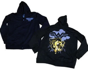 Mens ZIP-UP Hoodie Hoody WONDER WOMAN double-sided costume Size - L LG - Picture 1 of 5