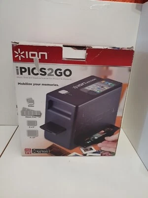 ION iPics2Go photo slide and negative scanner for iPhone 4 & iPhone 4S - Image 1 of 4